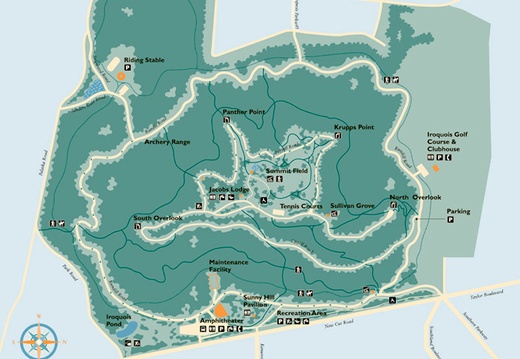 Map of Iroquois Park