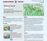 Sheltowee Trace web page and map